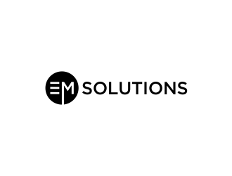 EM Solutions logo design by oke2angconcept