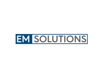 EM Solutions logo design by Inlogoz