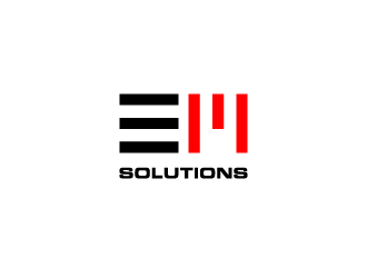 EM Solutions logo design by PRN123
