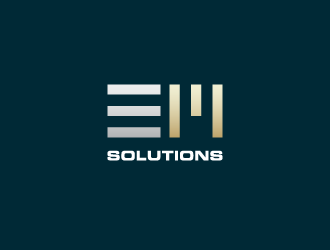 EM Solutions logo design by PRN123