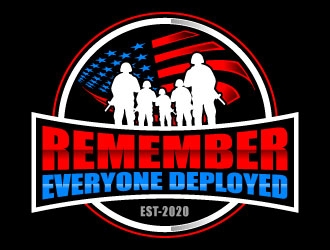 REMEMBER EVERYONE DEPLOYED logo design by Suvendu
