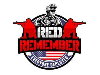 REMEMBER EVERYONE DEPLOYED logo design by DreamLogoDesign
