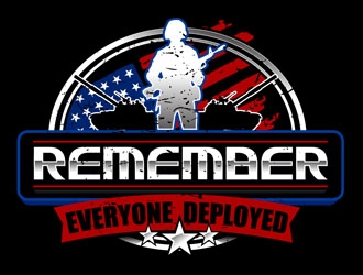 REMEMBER EVERYONE DEPLOYED logo design by DreamLogoDesign