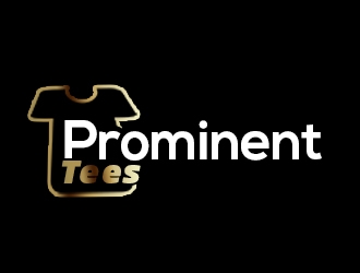 Prominent Tees logo design by bougalla005