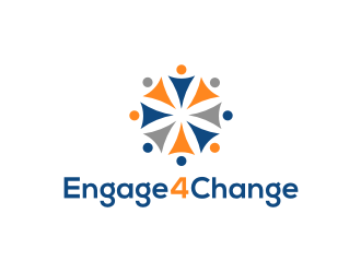 Engage4Change logo design by mbamboex