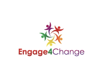 Engage4Change logo design by aryamaity