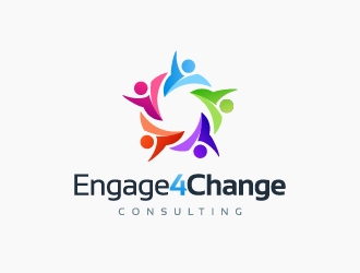 Engage4Change logo design by Janee