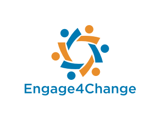 Engage4Change logo design by logitec