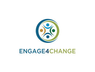 Engage4Change logo design by oke2angconcept