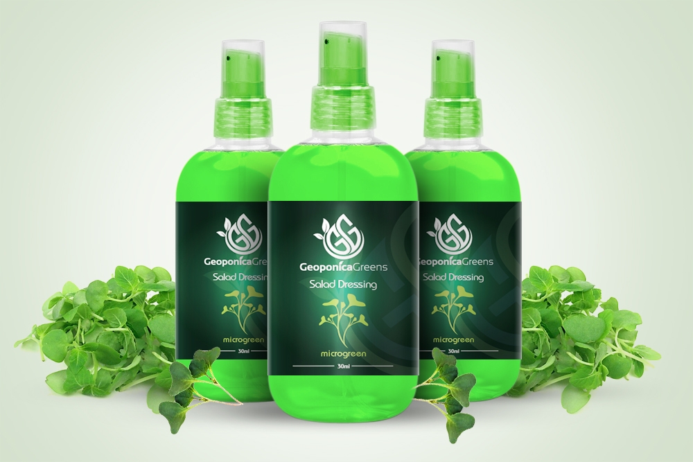 Geoponica Greens  logo design by DreamLogoDesign