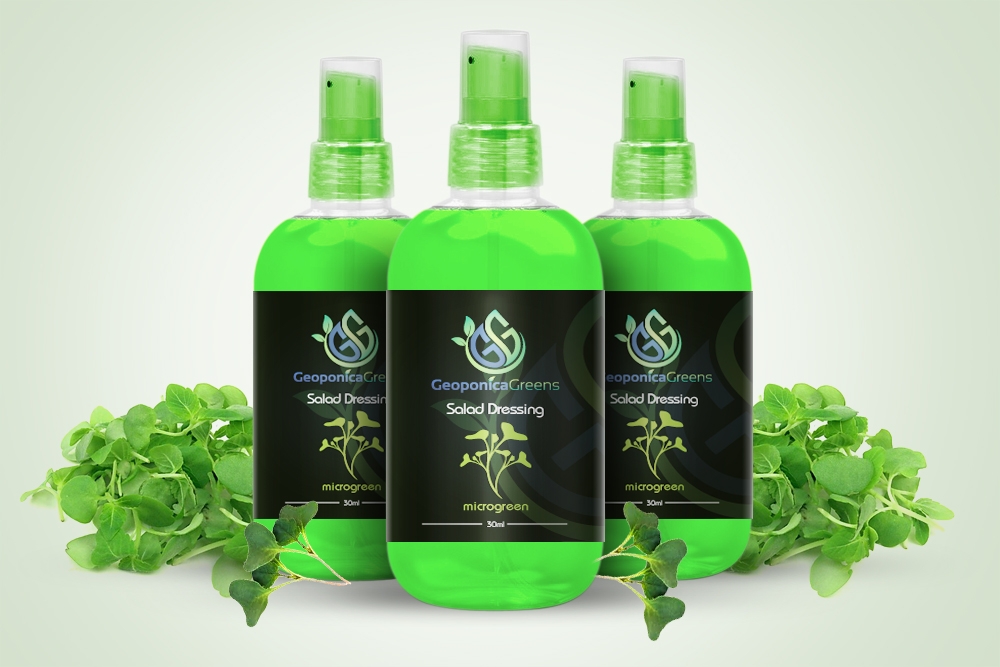 Geoponica Greens  logo design by DreamLogoDesign