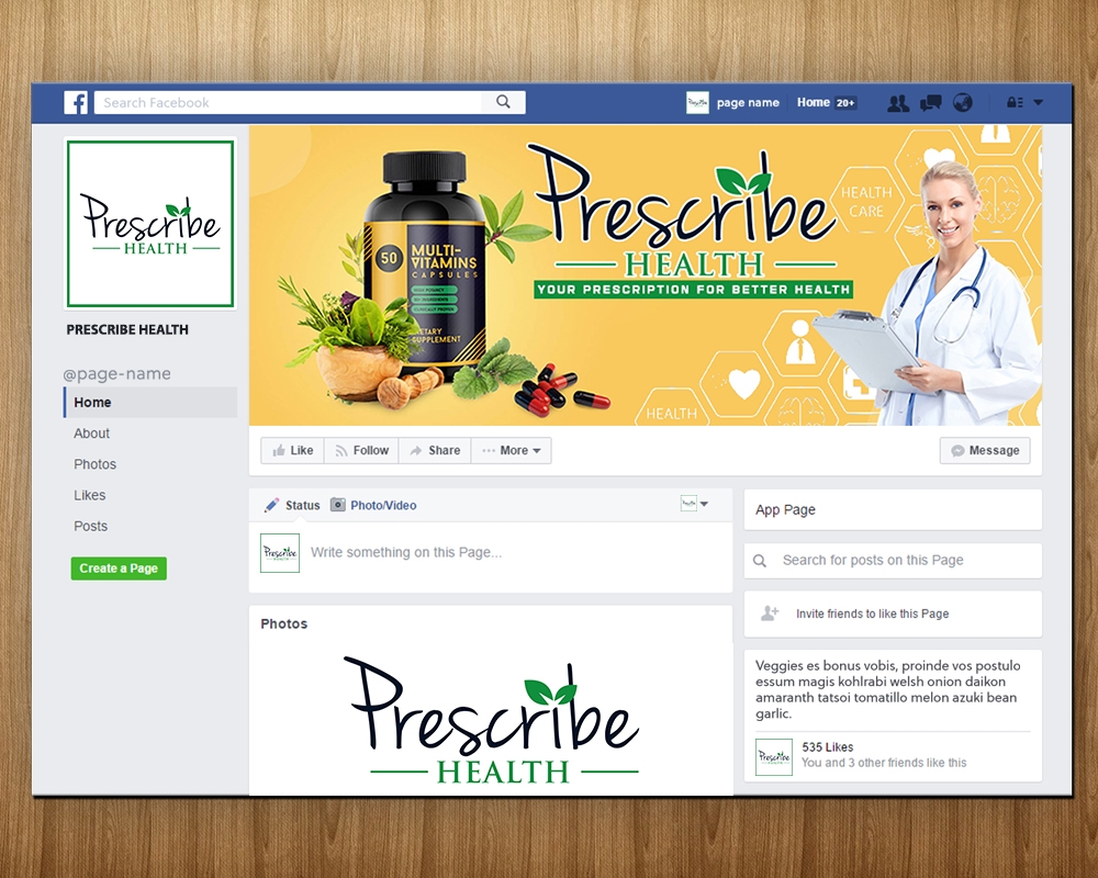Prescribe Health logo design by MastersDesigns
