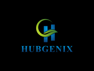 Hubgenix logo design by N3V4