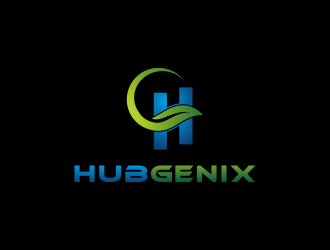 Hubgenix logo design by N3V4