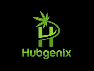 Hubgenix logo design by pixalrahul