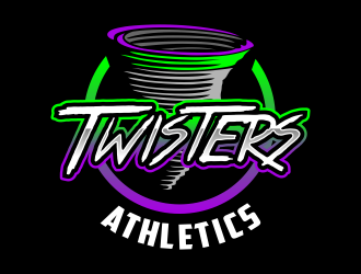 Twisters / Twister Athletics All Stars  logo design by ingepro