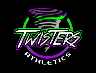 Twisters / Twister Athletics All Stars  logo design by ingepro