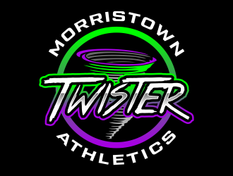 Twisters / Twister Athletics All Stars  logo design by ingepro