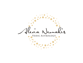 Alexia Neonakis Vedic Astrology  logo design by Zeratu