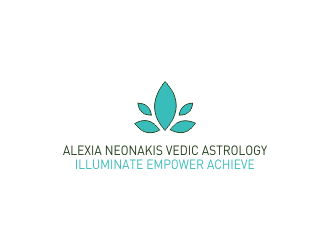 Alexia Neonakis Vedic Astrology  logo design by Greenlight