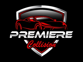Premiere Collision logo design by iamjason