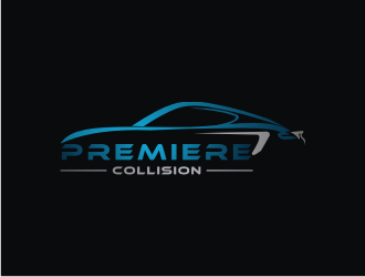Premiere Collision logo design by logitec