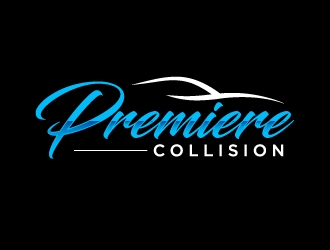 Premiere Collision logo design by labo