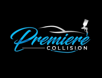 Premiere Collision logo design by labo