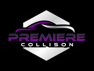 Premiere Collision logo design by Greenlight