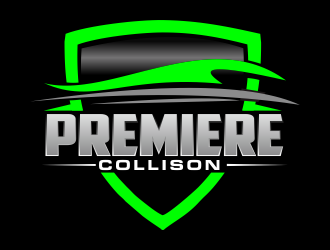 Premiere Collision logo design by Greenlight