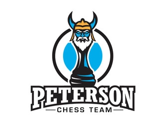 Peterson Chess Team logo design by frontrunner