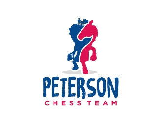 Peterson Chess Team logo design by Eliben