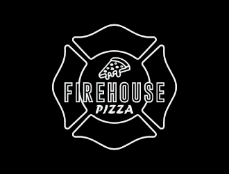 Firehouse Pizza  logo design by nona