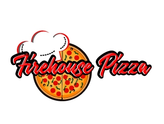 Firehouse Pizza  logo design by AamirKhan
