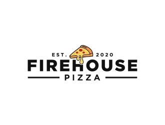 Firehouse Pizza  logo design by Eliben