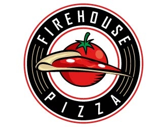 Firehouse Pizza  logo design by usef44