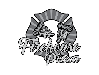 Firehouse Pizza  logo design by nona