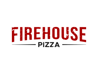 Firehouse Pizza  logo design by lexipej
