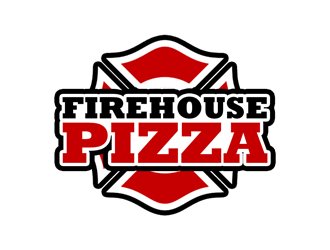 Firehouse Pizza  logo design by kunejo