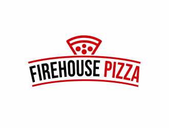 Firehouse Pizza  logo design by serprimero