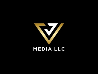 VJ Media LLC logo design by wongndeso