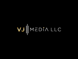 VJ Media LLC logo design by wongndeso