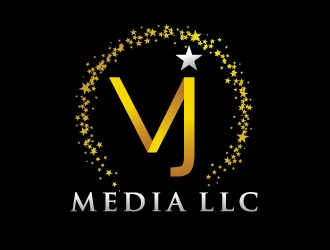 VJ Media LLC logo design by REDCROW