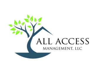 All Access Management, LLC logo design by jetzu