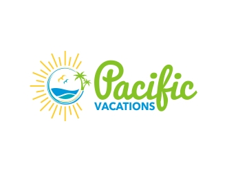Pacific Vacations,LLC logo design by cikiyunn