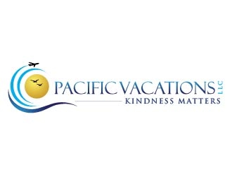 Pacific Vacations,LLC logo design by usef44