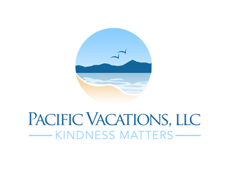 Pacific Vacations,LLC logo design by kunejo