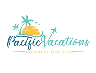 Pacific Vacations,LLC logo design by sanworks