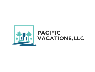 Pacific Vacations,LLC logo design by hopee