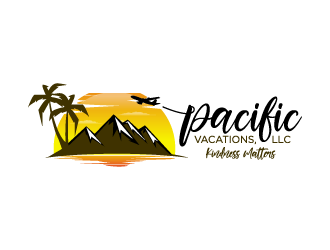 Pacific Vacations,LLC logo design by torresace